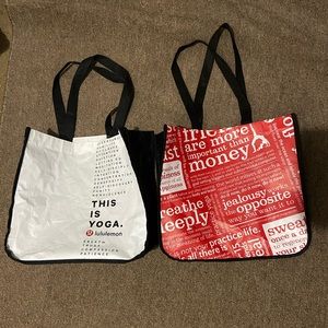 Lululemon Bags in White and Red